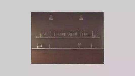 3D model Home Bar VR / AR / low-poly