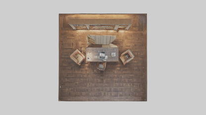 3D model Home Library VR / AR / low-poly