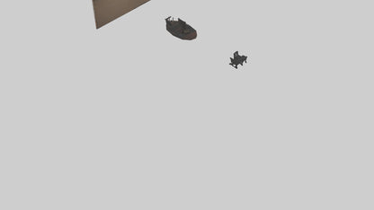 3D model Home Theater Room VR / AR / low-poly