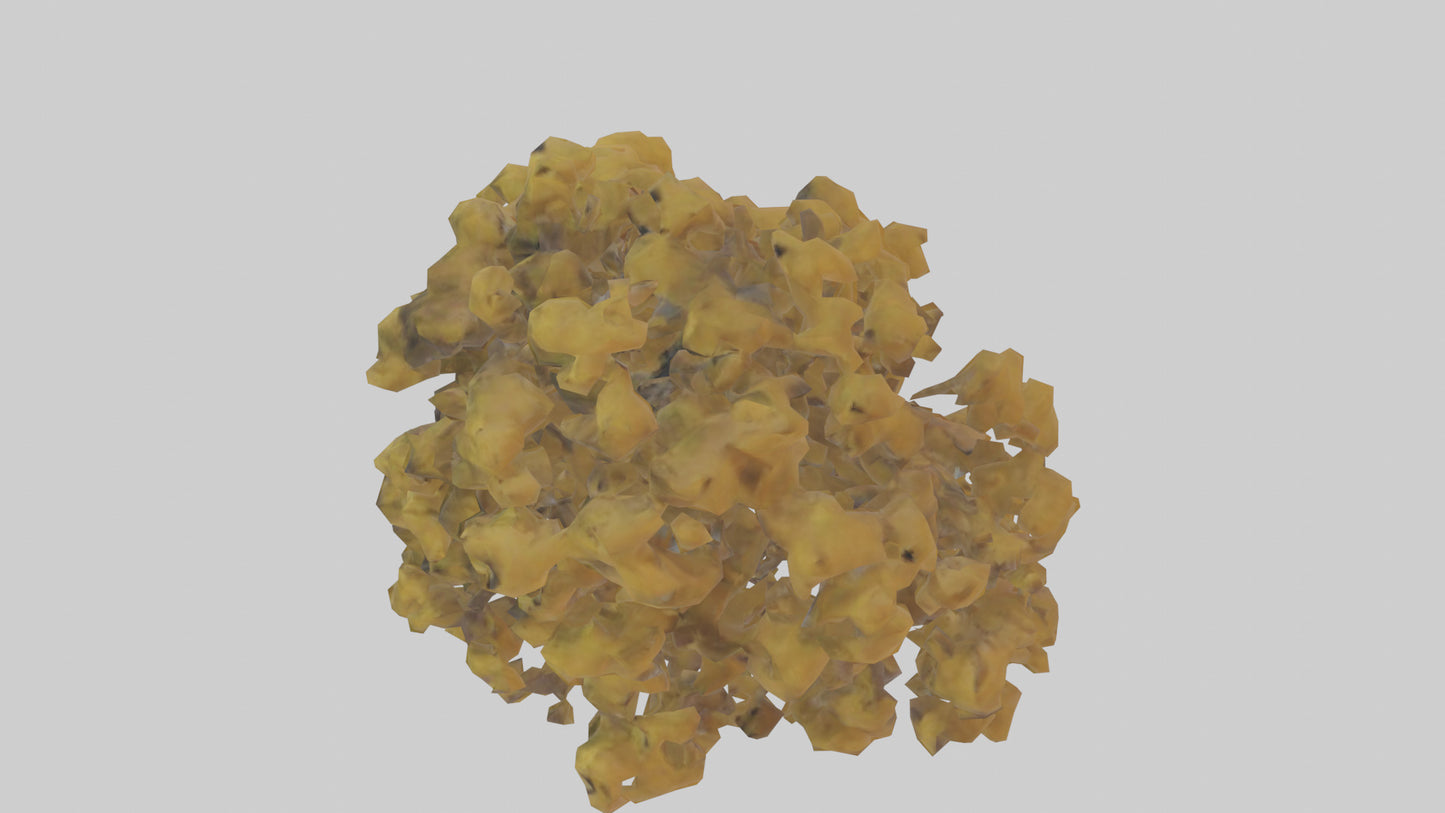 3D model Honey locust tree model VR / AR / low-poly