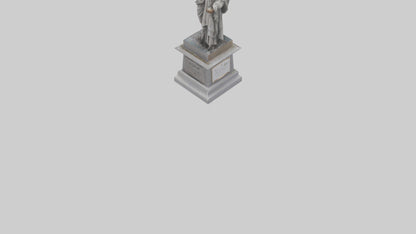 3D model Hope for Freedom statue model VR / AR / low-poly