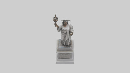 3D model Hope for Freedom statue model VR / AR / low-poly