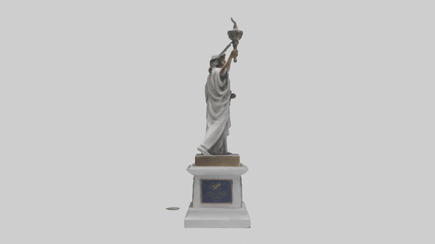 3D model Hope for Freedom statue model VR / AR / low-poly