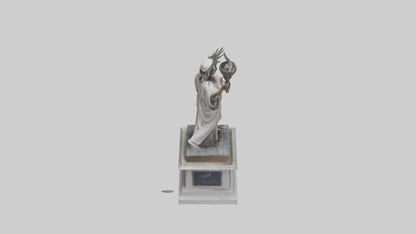 3D model Hope for Freedom statue model VR / AR / low-poly