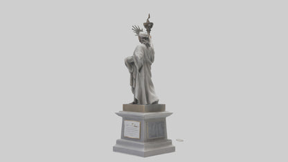 3D model Hope for Freedom statue model VR / AR / low-poly