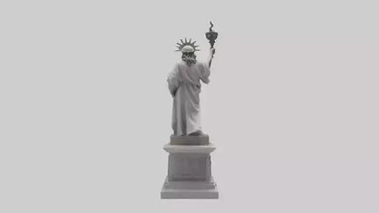 3D model Hope for Freedom statue model VR / AR / low-poly