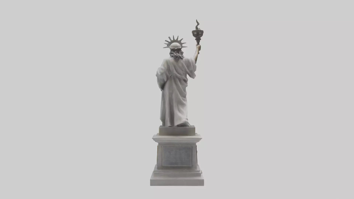 3D model Hope for Freedom statue model VR / AR / low-poly