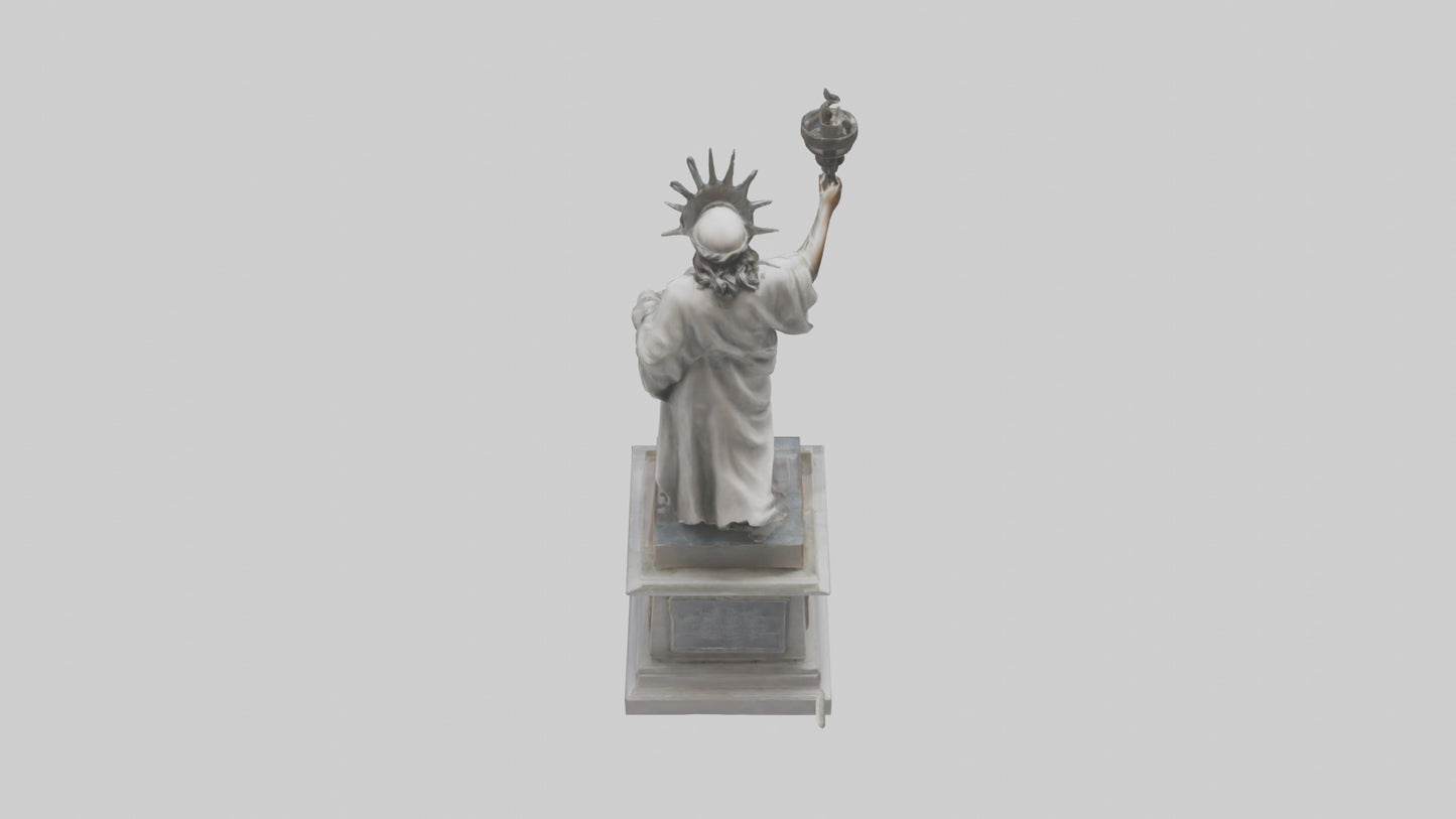 3D model Hope for Freedom statue model VR / AR / low-poly