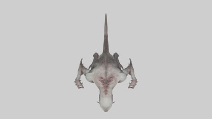 3D model Horrific monster model VR / AR / low-poly