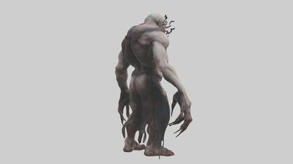 Horrordrenched nightmare model VR / AR / low-poly