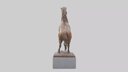 3D model Horse Memorial statue model VR / AR / low-poly