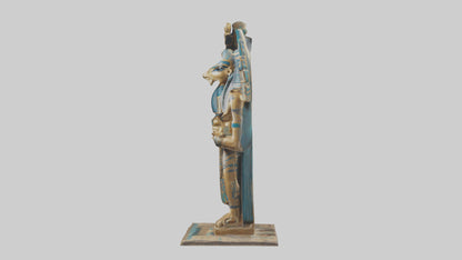 Horus statue model VR / AR / low-poly