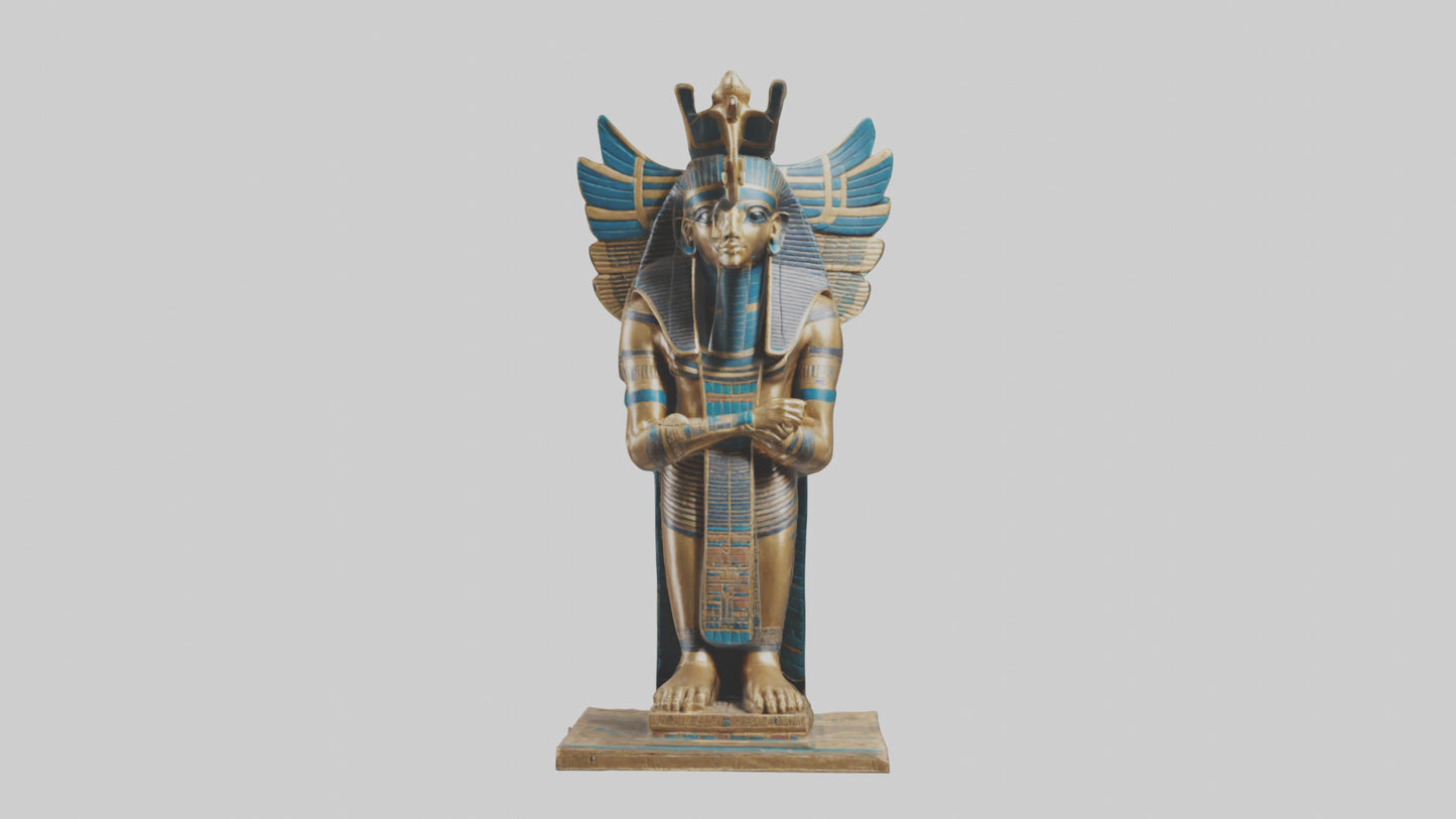 Horus statue model VR / AR / low-poly