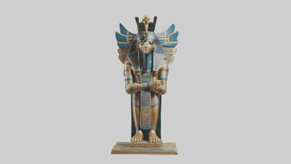 Horus statue model VR / AR / low-poly