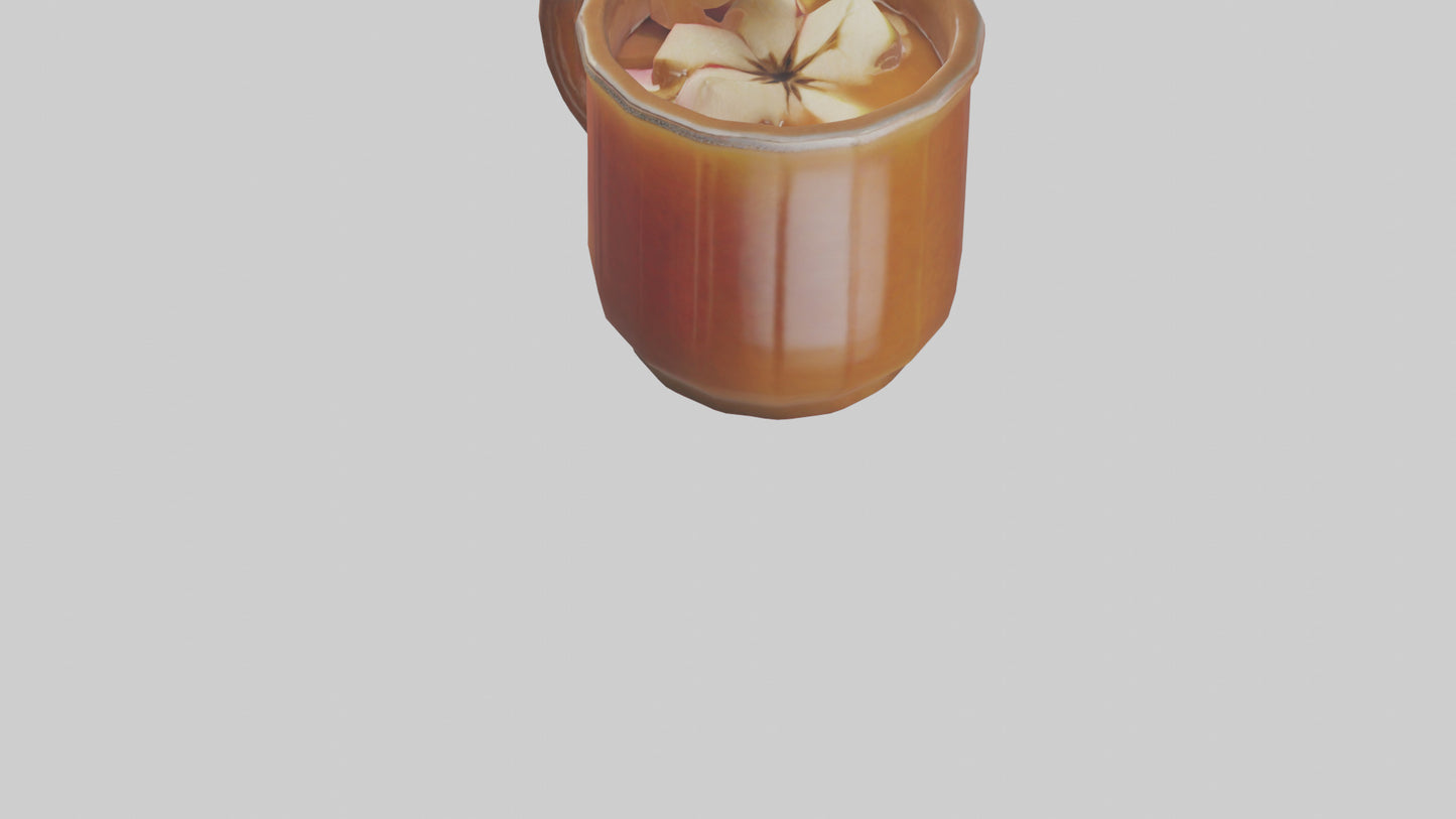 Hot apple cider model VR / AR / low-poly