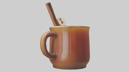 Hot apple cider model VR / AR / low-poly