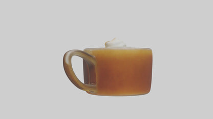 3D model Hot buttered rum model VR / AR / low-poly