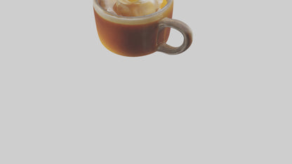 3D model Hot buttered rum model VR / AR / low-poly