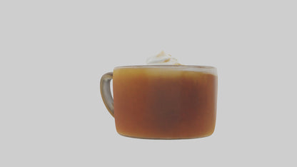 3D model Hot buttered rum model VR / AR / low-poly