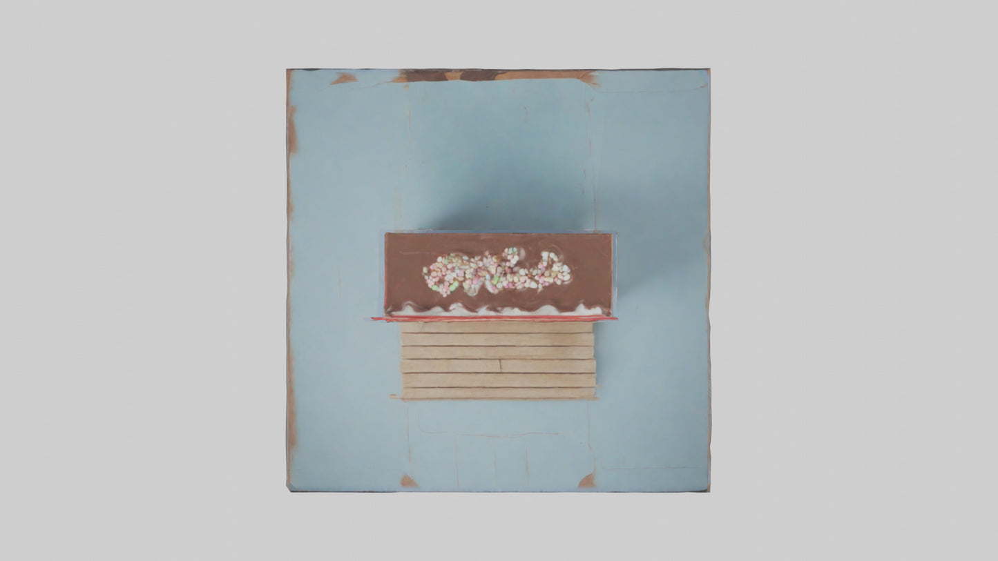 Hot Chocolate Stand model VR / AR / low-poly