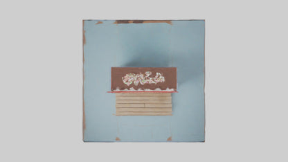 Hot Chocolate Stand model VR / AR / low-poly