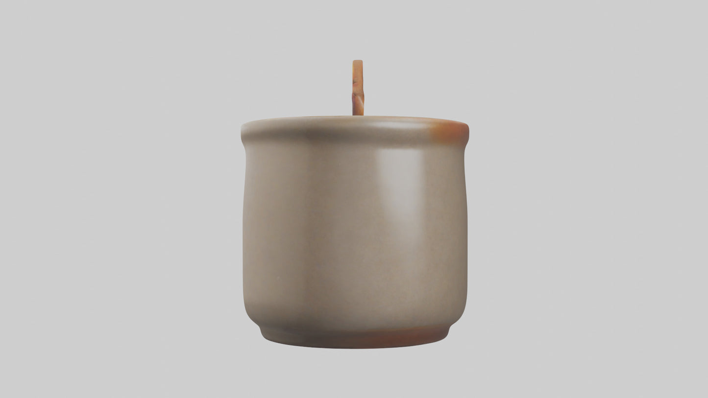 Hot Cider Mug model VR / AR / low-poly