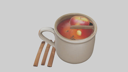 Hot Cider Mug model VR / AR / low-poly