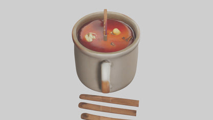Hot Cider Mug model VR / AR / low-poly