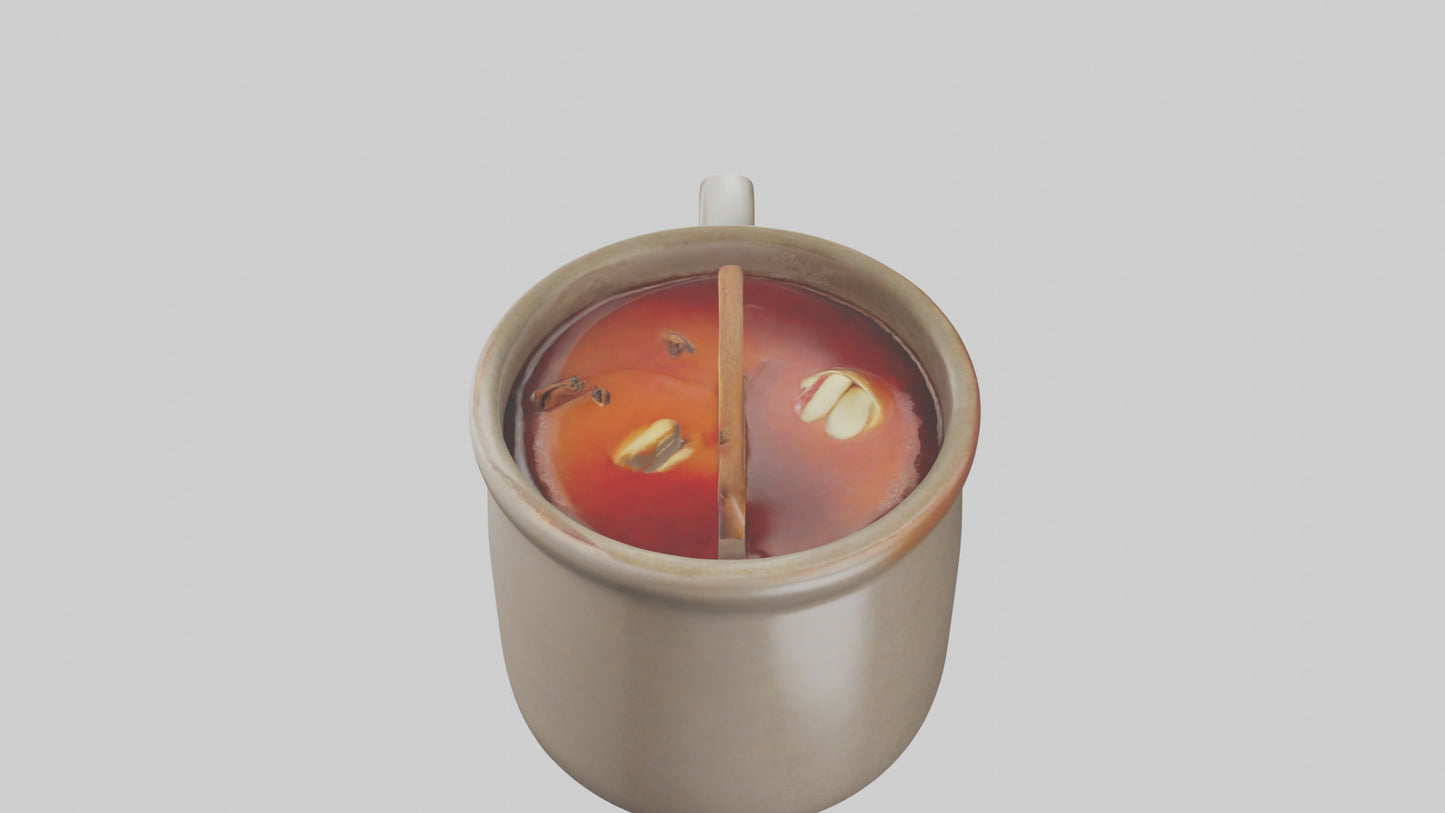 Hot Cider Mug model VR / AR / low-poly