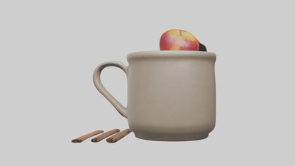 Hot Cider Mug model VR / AR / low-poly