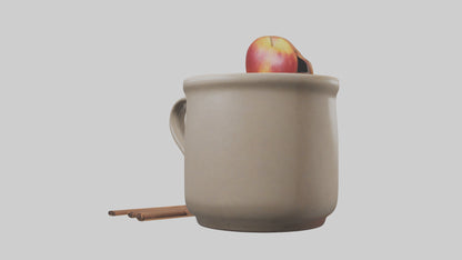Hot Cider Mug model VR / AR / low-poly