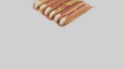 Hot Dog Pack model VR / AR / low-poly