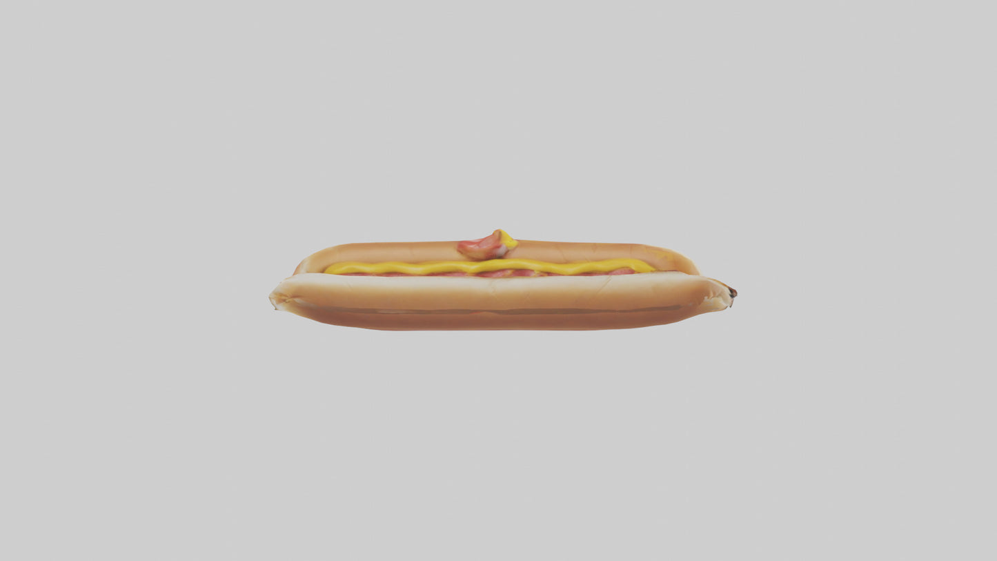 Hot Dog Pack model VR / AR / low-poly