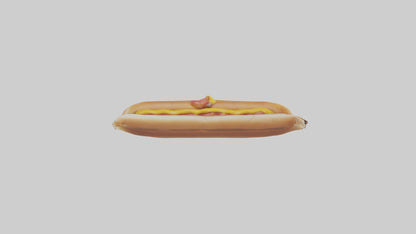 Hot Dog Pack model VR / AR / low-poly