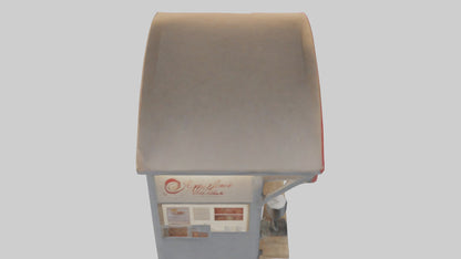 Hot Drink Stand model VR / AR / low-poly