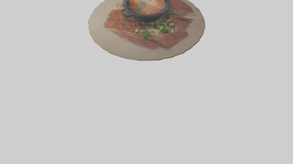 3D model Hot pot model VR / AR / low-poly