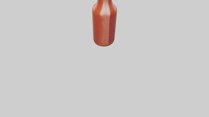 Hot Sauce Bottle model VR / AR / low-poly