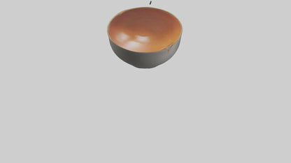 Hot Soup Bowl model VR / AR / low-poly