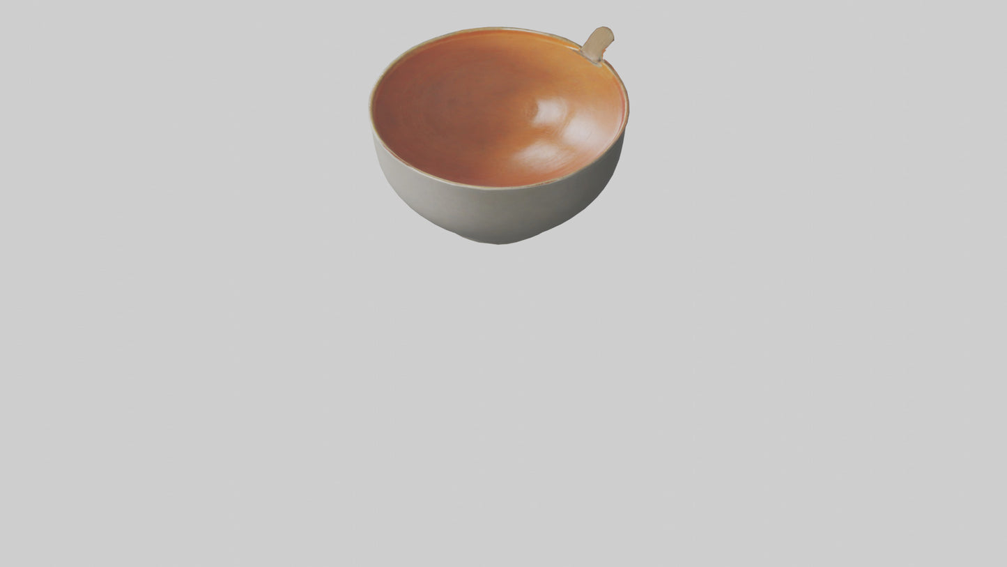 Hot Soup Bowl model VR / AR / low-poly