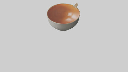 Hot Soup Bowl model VR / AR / low-poly