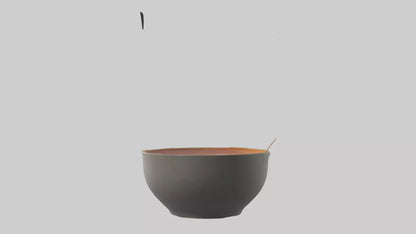 Hot Soup Bowl model VR / AR / low-poly