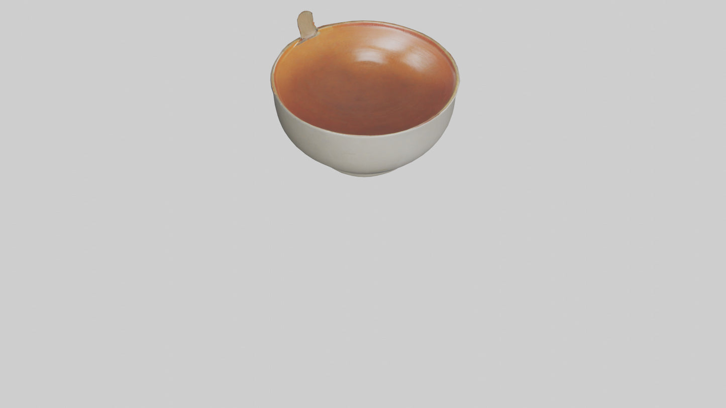 Hot Soup Bowl model VR / AR / low-poly