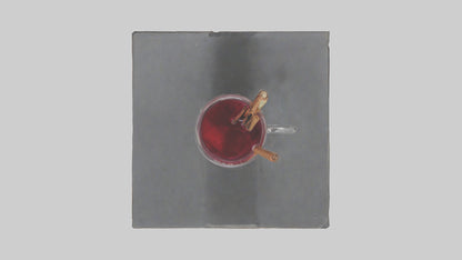 Hot wine punch model VR / AR / low-poly