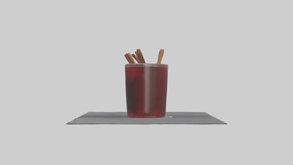 Hot wine punch model VR / AR / low-poly