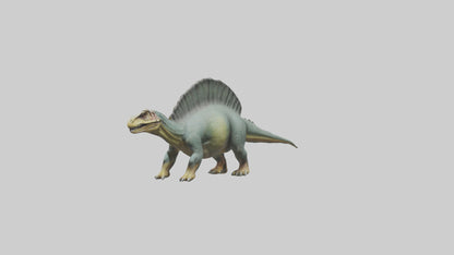 3D model Huayangosaurus model VR / AR / low-poly