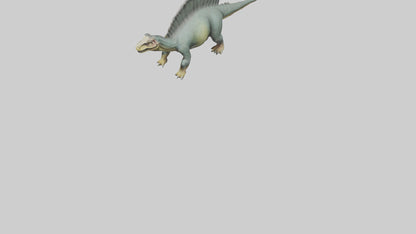 3D model Huayangosaurus model VR / AR / low-poly