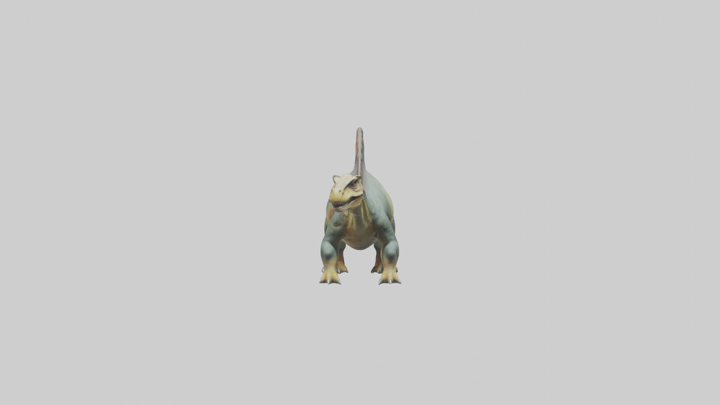 3D model Huayangosaurus model VR / AR / low-poly