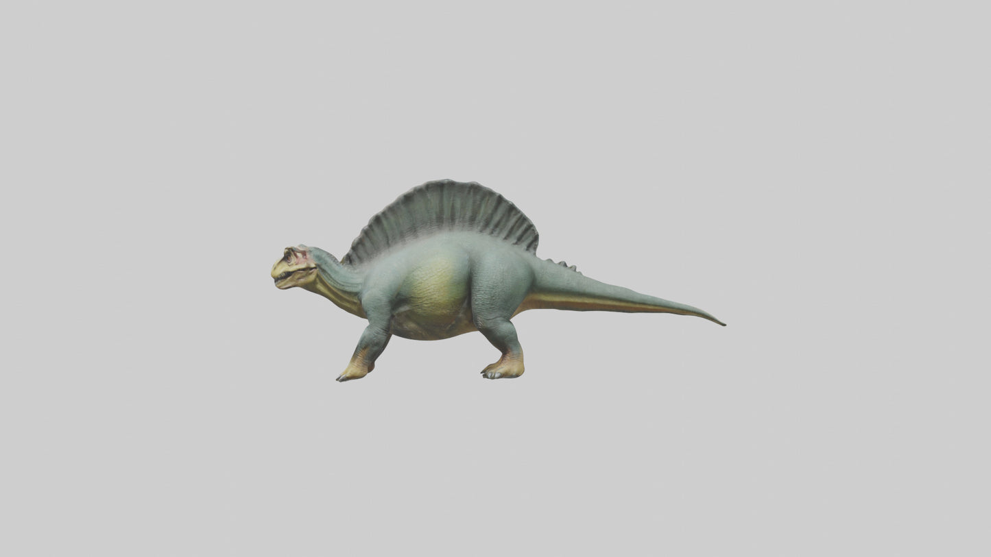 3D model Huayangosaurus model VR / AR / low-poly
