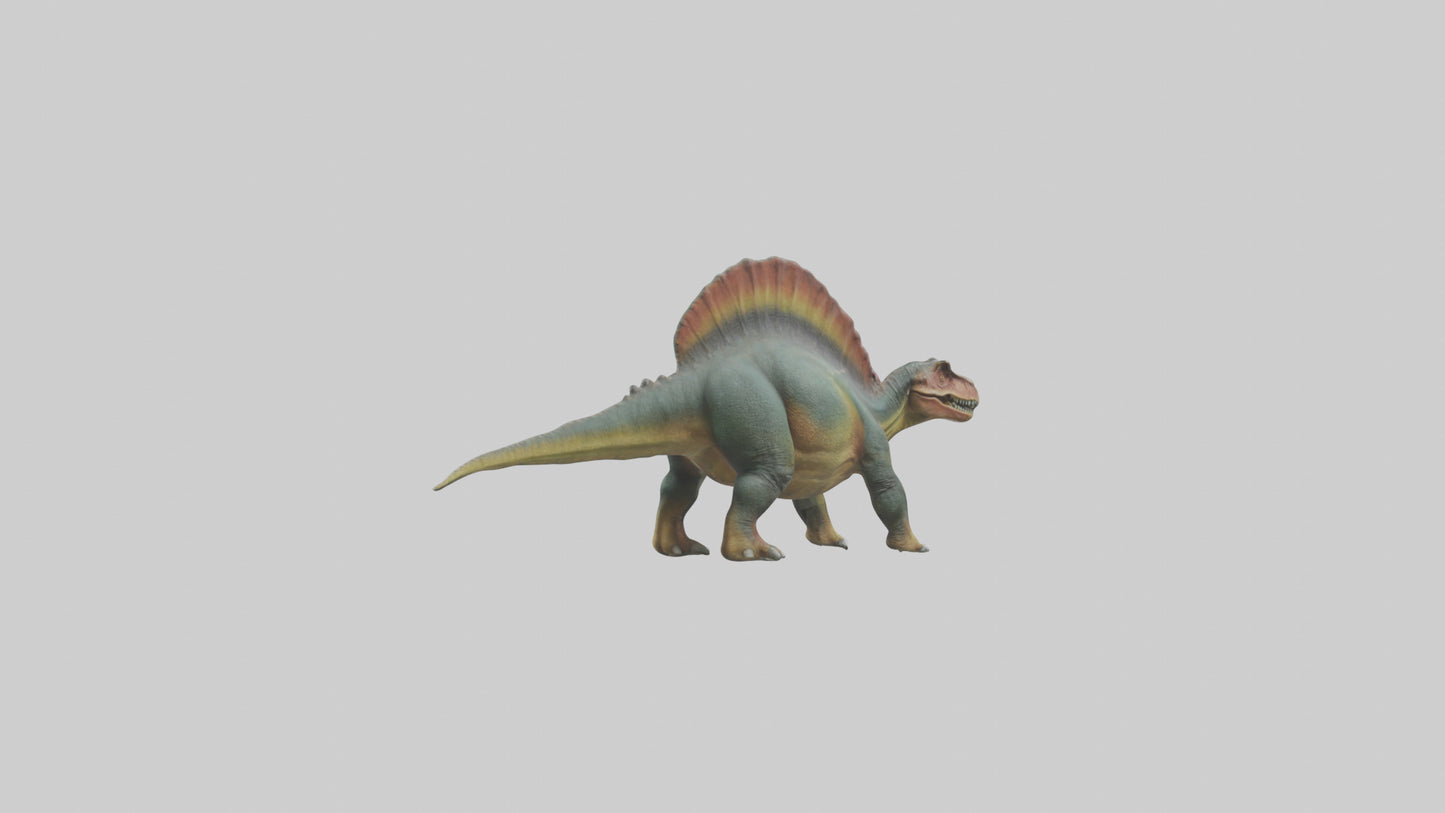 3D model Huayangosaurus model VR / AR / low-poly