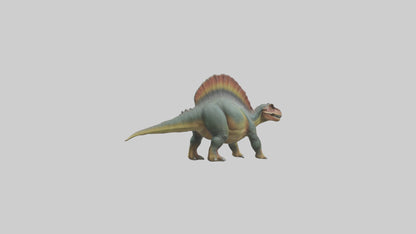 3D model Huayangosaurus model VR / AR / low-poly